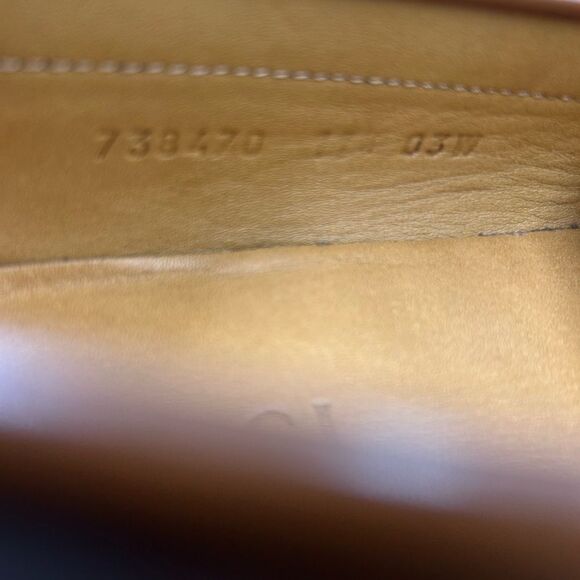 Men’s Gucci interlocking GG leather loafers size 11.5 made in Italy - Picture 8 of 10